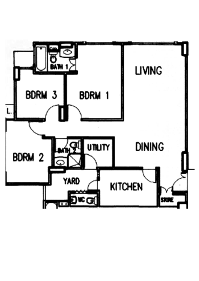 Sherwood Condo - Floor Plan