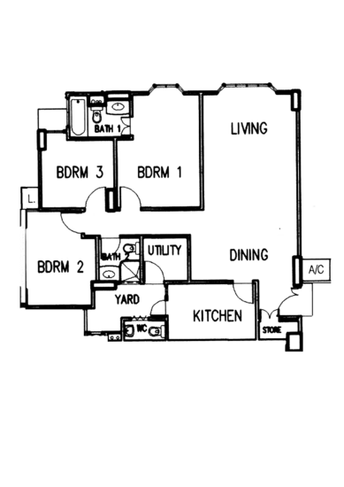Sherwood Condo - Floor Plan