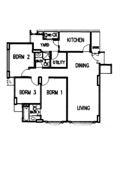 Sherwood Condo - Floor Plan