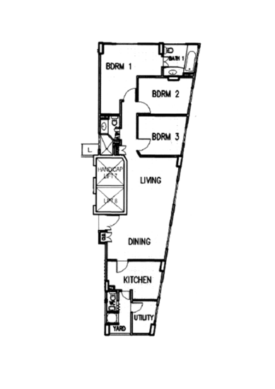 Sherwood Condo - Floor Plan