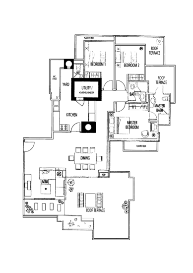 The Springs - Floor Plan