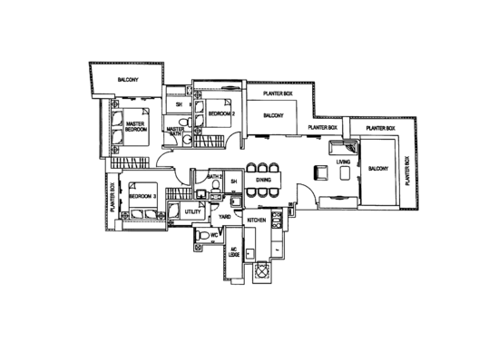 Pristine Heights - Floor Plan