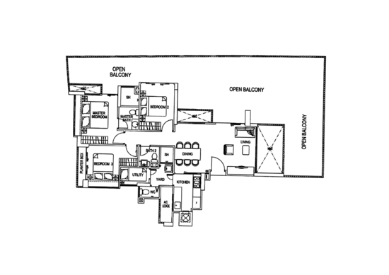 Pristine Heights - Floor Plan