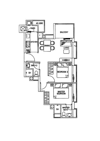 Pristine Heights - Floor Plan