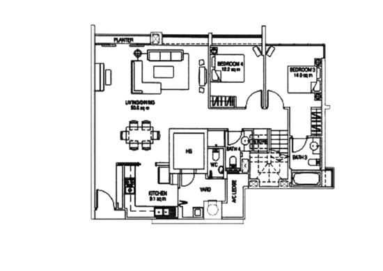The Esparis - Floor Plan