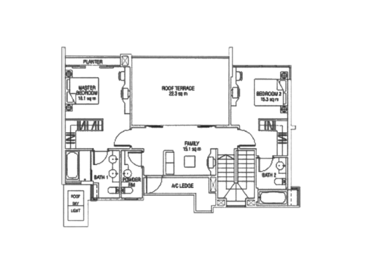 The Esparis - Floor Plan