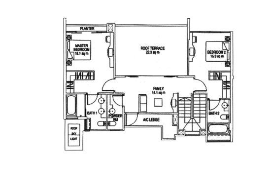 The Esparis - Floor Plan