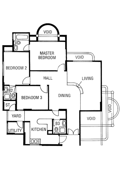 Escada View - Floor Plan