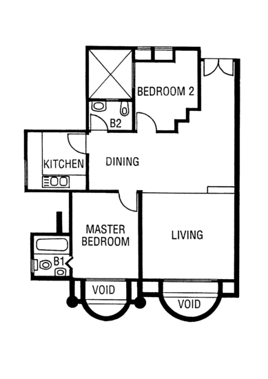 Escada View - Floor Plan