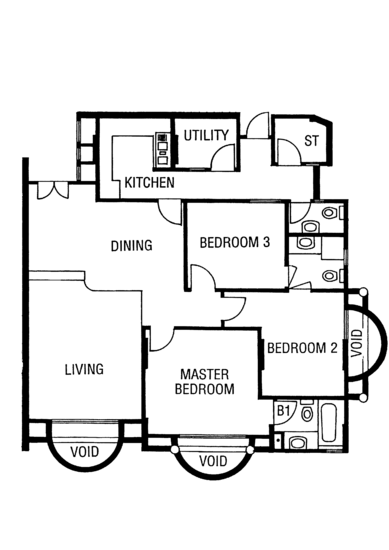 Escada View - Floor Plan