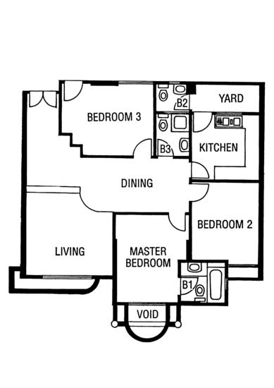 Escada View - Floor Plan