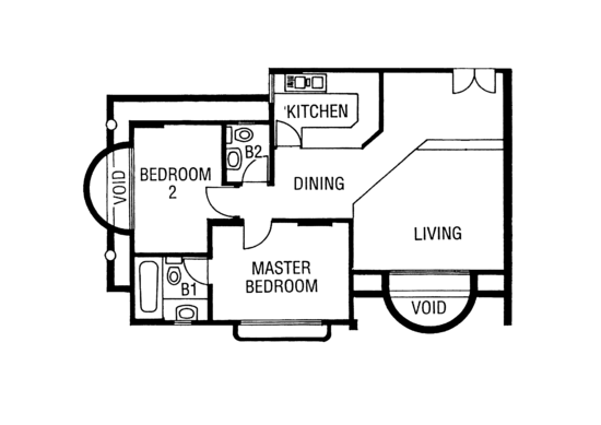 Escada View - Floor Plan