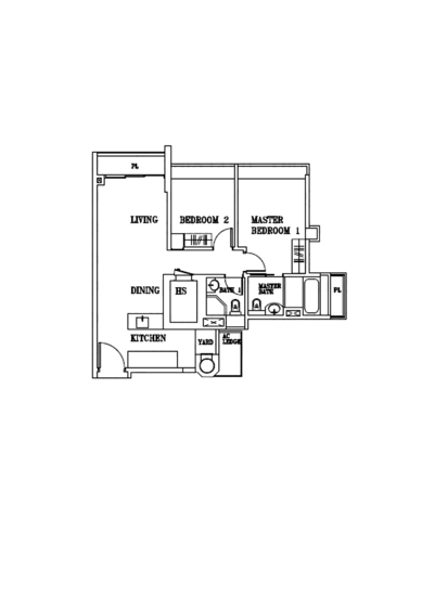 The Cascadia - Floor Plan