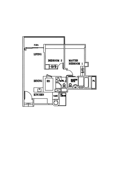 The Cascadia - Floor Plan