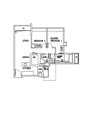 The Cascadia - Floor Plan