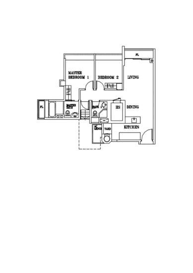 The Cascadia - Floor Plan