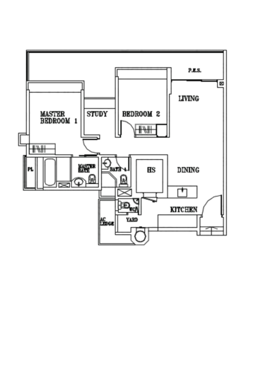 The Cascadia - Floor Plan
