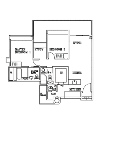 The Cascadia - Floor Plan