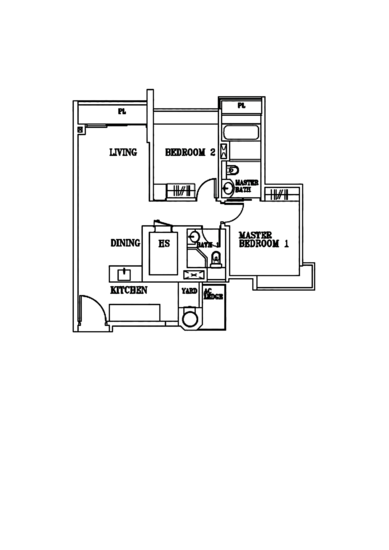 The Cascadia - Floor Plan
