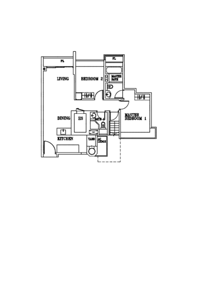 The Cascadia - Floor Plan