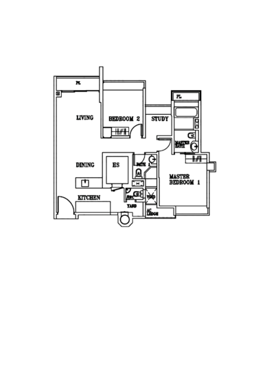 The Cascadia - Floor Plan