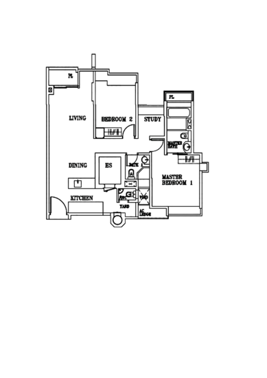 The Cascadia - Floor Plan