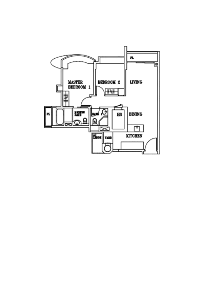 The Cascadia - Floor Plan