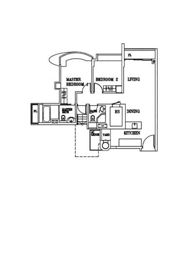 The Cascadia - Floor Plan