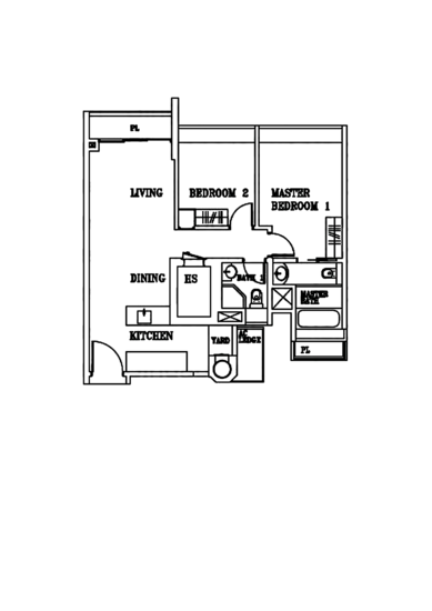 The Cascadia - Floor Plan