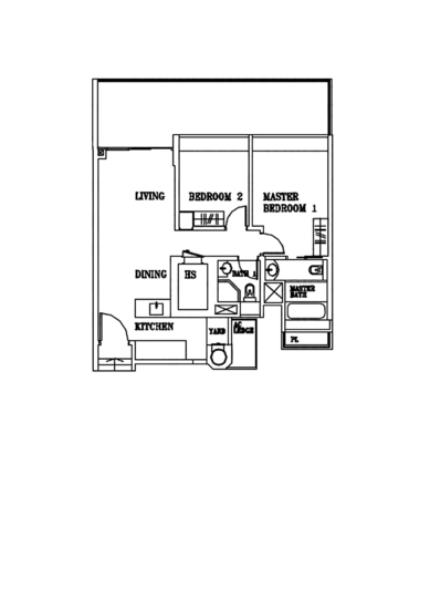 The Cascadia - Floor Plan