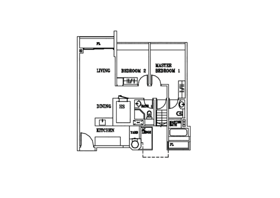 The Cascadia - Floor Plan