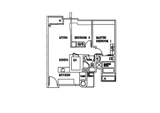 The Cascadia - Floor Plan