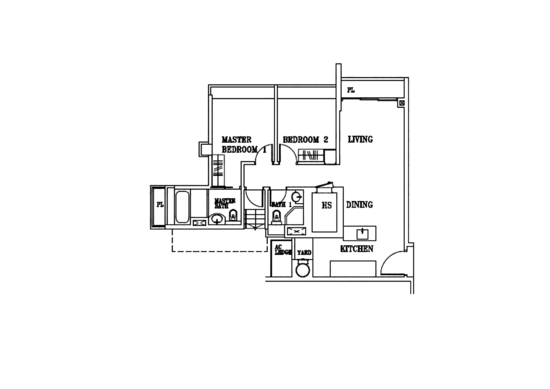 The Cascadia - Floor Plan