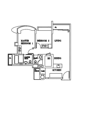 The Cascadia - Floor Plan