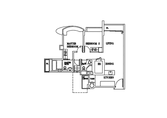 The Cascadia - Floor Plan