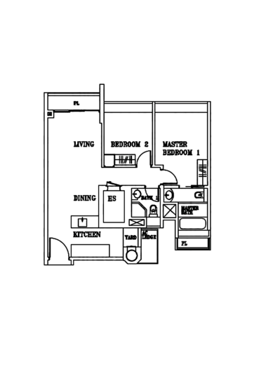The Cascadia - Floor Plan