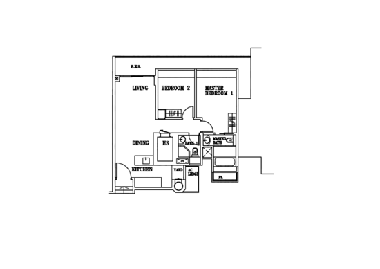The Cascadia - Floor Plan