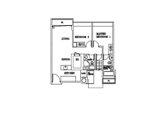 The Cascadia - Floor Plan