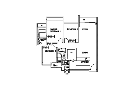 The Cascadia - Floor Plan
