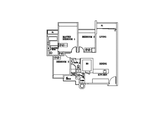 The Cascadia - Floor Plan