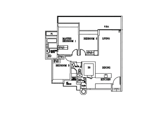 The Cascadia - Floor Plan