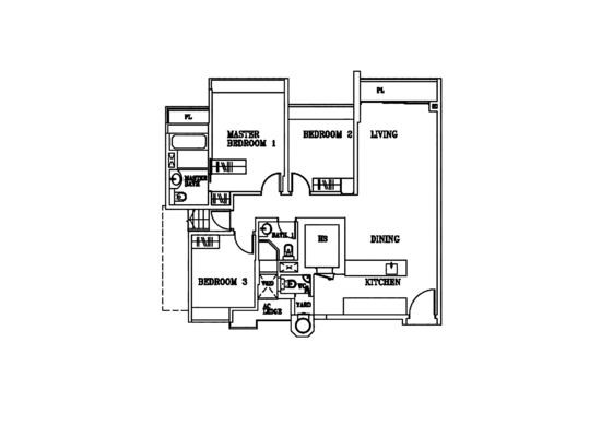 The Cascadia - Floor Plan