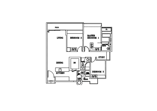 The Cascadia - Floor Plan