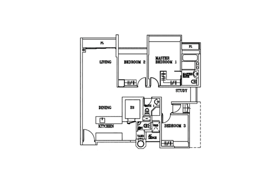 The Cascadia - Floor Plan