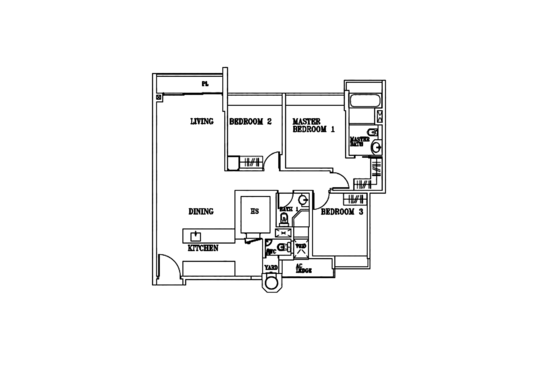 The Cascadia - Floor Plan