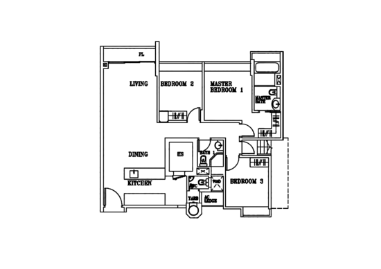 The Cascadia - Floor Plan