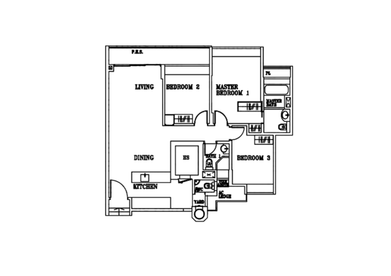 The Cascadia - Floor Plan