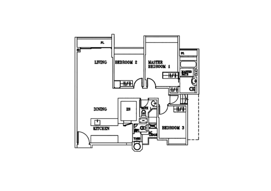 The Cascadia - Floor Plan