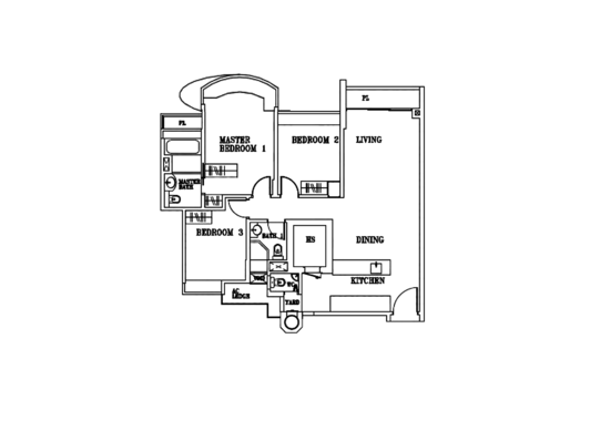 The Cascadia - Floor Plan