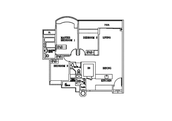 The Cascadia - Floor Plan